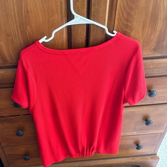 Red Tommy Hilfiger Top - Picture 3 of 4